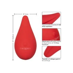 CalExotics Stimulateur - Red Hot Flicker -dildo shop redhotflicker stimulator calexotics4