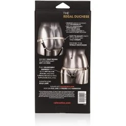 CalExotics Gode Ceinture Ajustable Doré - The Regal Duchess -dildo shop regalduchess1