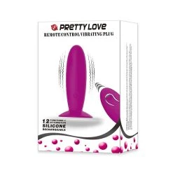 Pretty Love Plug Anal Vibrant Avec Télécommande -dildo shop remotecontrol vibratingplug prettylove3