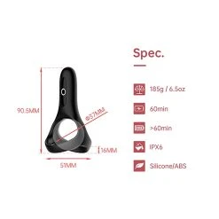 Magic Motion Cockring Connecté Magic Rise -dildo shop risesmart cockring magicmotion6