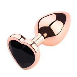 PLGZ Plug Anal Heart Shape Rose Gold -dildo shop roseheart pluganal plgz