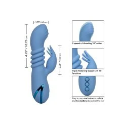 CalExotics Vibromasseur Rabbit Santa Cruz Coaster -dildo shop santacruz2020 20babylonloveshop