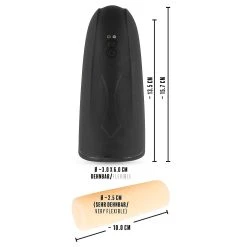 Rebel Masturbateur Avec Sleeve Et 2 Fonctions -dildo shop sleeve2functions masturbateur rebel4