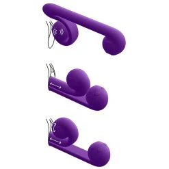 Vibromasseur 3-en-1 Snail Vibe -dildo shop snailvibe vibromasseur4