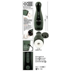 Rebel Masturbateur Avec Vibration Et Succion -dildo shop suckingvibrating masturbateur rebel6