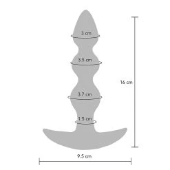 Toy Joy Plug Anal - The Bold Beaded - Vibrant -dildo shop thebold pluganal toyjoy5