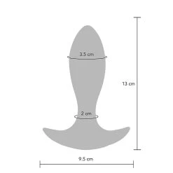 Toy Joy Plug Anal - The Brave - Vibrant -dildo shop thebrave pluganal toyjoy5
