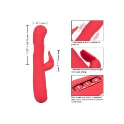 CalExotics Vibromasseur Rabbit - Throb Flutter -dildo shop throb20flutter20320 20babylonloveshop