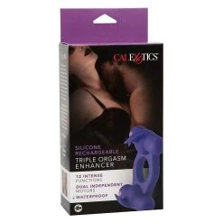 CalExotics Cockring Vibrant Triple Orgasm -dildo shop tripleorgasm cockring calexotics2