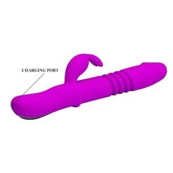 Pretty Love Vibromasseur Rabbit Ward - Rotatif Et Va-et-vient -dildo shop vibromasseur rabbit ward pretty love