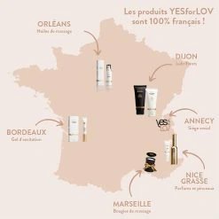 YESforLOV Stimulateur - Lov'Touch - Zones érogènes -dildo shop yesforlove map11